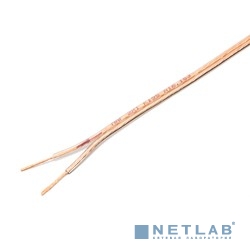 Акустический кабель Cablexpert CC-TC2x1,0-10M, прозрачный,  10 м, бухта