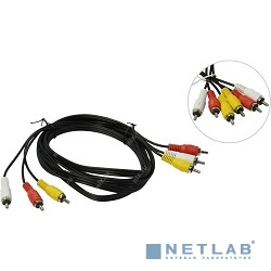 Telecom Кабель соединительный (TAV7150-2M) 3xRCA (M) - 3xRCA (M), 2m[6926123462829]