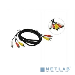 Telecom Кабель соединительный (TAV7150-3M) 3xRCA (M) - 3xRCA (M), 3m[6926123462836]