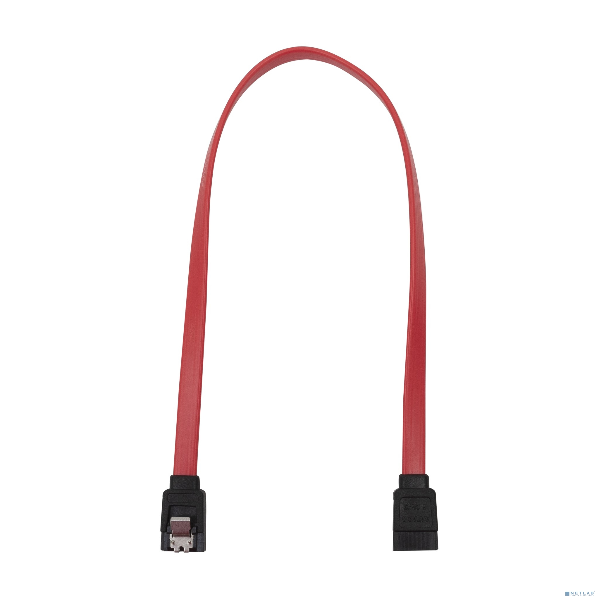 Bion Кабель Serial ATA III металлическая защелка, 50см [BXP-SATAM-DATA-50CM]