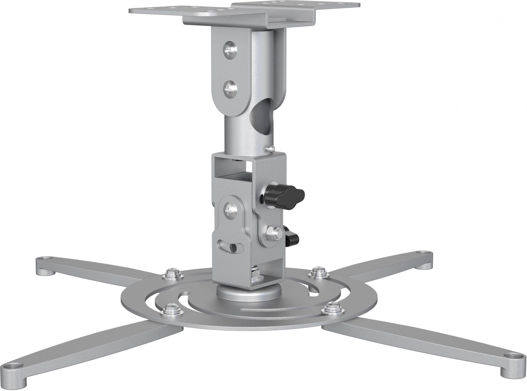 Cactus CS-VM-PR04-AL серебристый Кронштейн для проектора макс.10кг настенный и потолочный поворот Cactus CS-VM-PR04-AL серебристый Кронштейн для проектора макс.10кг настенный и потолочный поворот