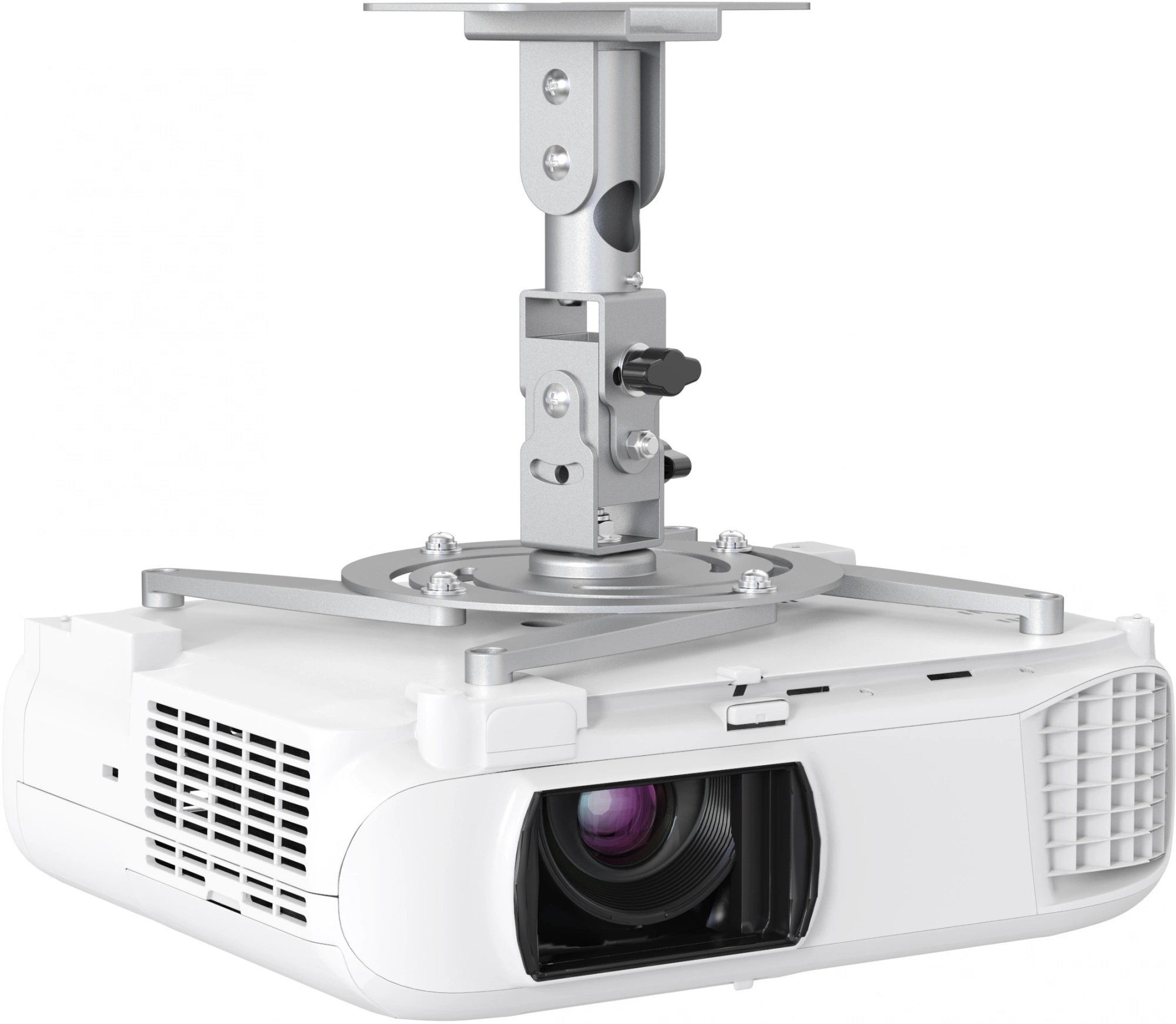 Cactus CS-VM-PR04-AL серебристый Кронштейн для проектора макс.10кг настенный и потолочный поворот Cactus CS-VM-PR04-AL серебристый Кронштейн для проектора макс.10кг настенный и потолочный поворот