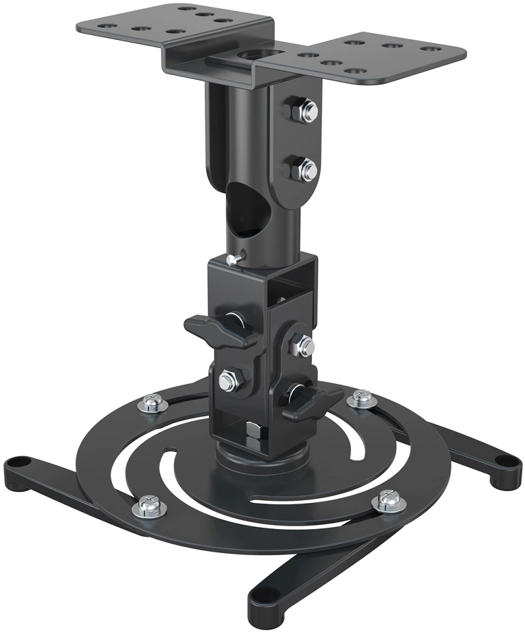 Cactus CS-VM-PR04-BK черный Кронштейн для проектора макс.10кг настенный и потолочный поворот и наклон Cactus CS-VM-PR04-BK черный Кронштейн для проектора макс.10кг настенный и потолочный поворот и наклон