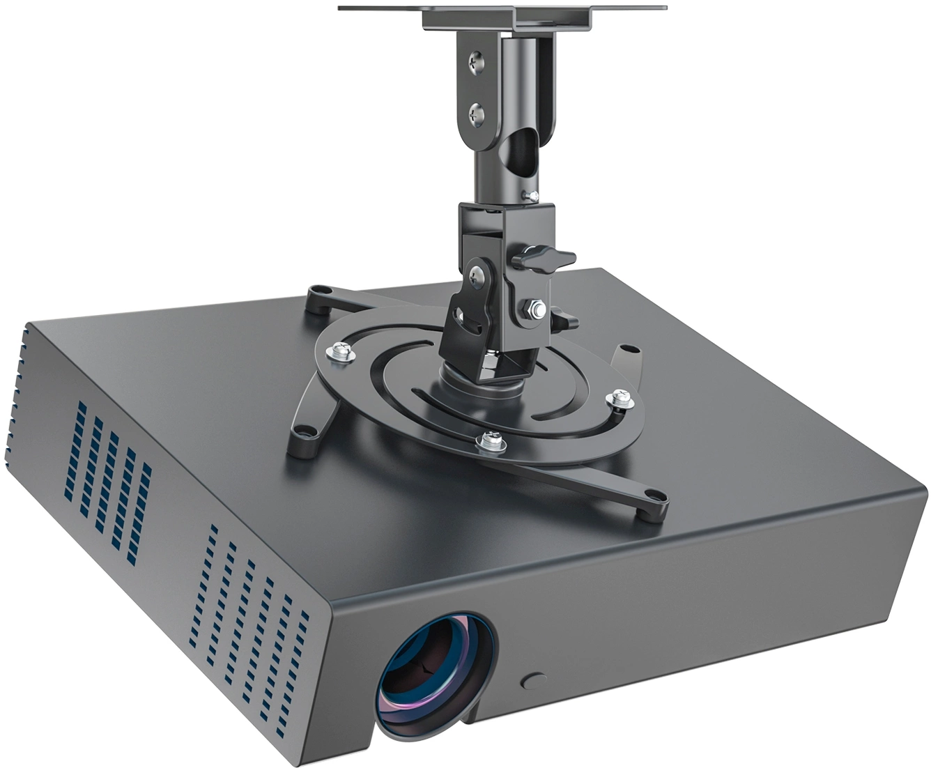 Cactus CS-VM-PR04-BK черный Кронштейн для проектора макс.10кг настенный и потолочный поворот и наклон Cactus CS-VM-PR04-BK черный Кронштейн для проектора макс.10кг настенный и потолочный поворот и наклон