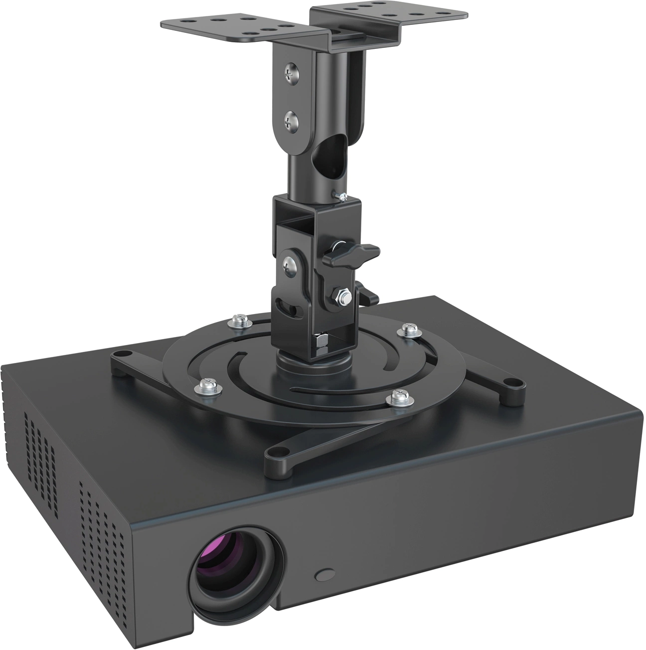 Cactus CS-VM-PR04-BK черный Кронштейн для проектора макс.10кг настенный и потолочный поворот и наклон Cactus CS-VM-PR04-BK черный Кронштейн для проектора макс.10кг настенный и потолочный поворот и наклон