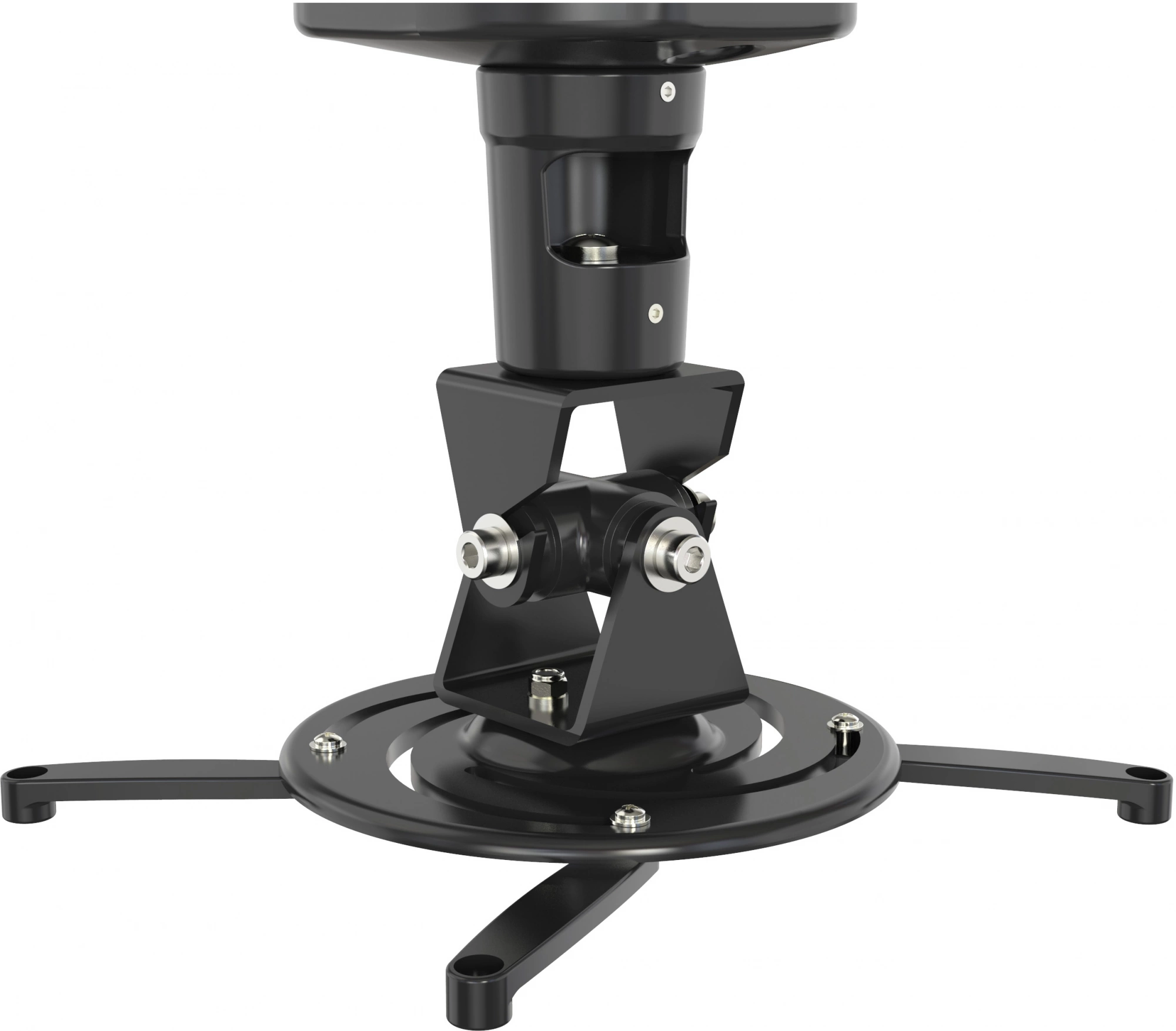 Cactus CS-VM-PR01-BK черный Кронштейн для проектора макс.10кг настенный и потолочный поворот и наклон Cactus CS-VM-PR01-BK черный Кронштейн для проектора макс.10кг настенный и потолочный поворот и наклон