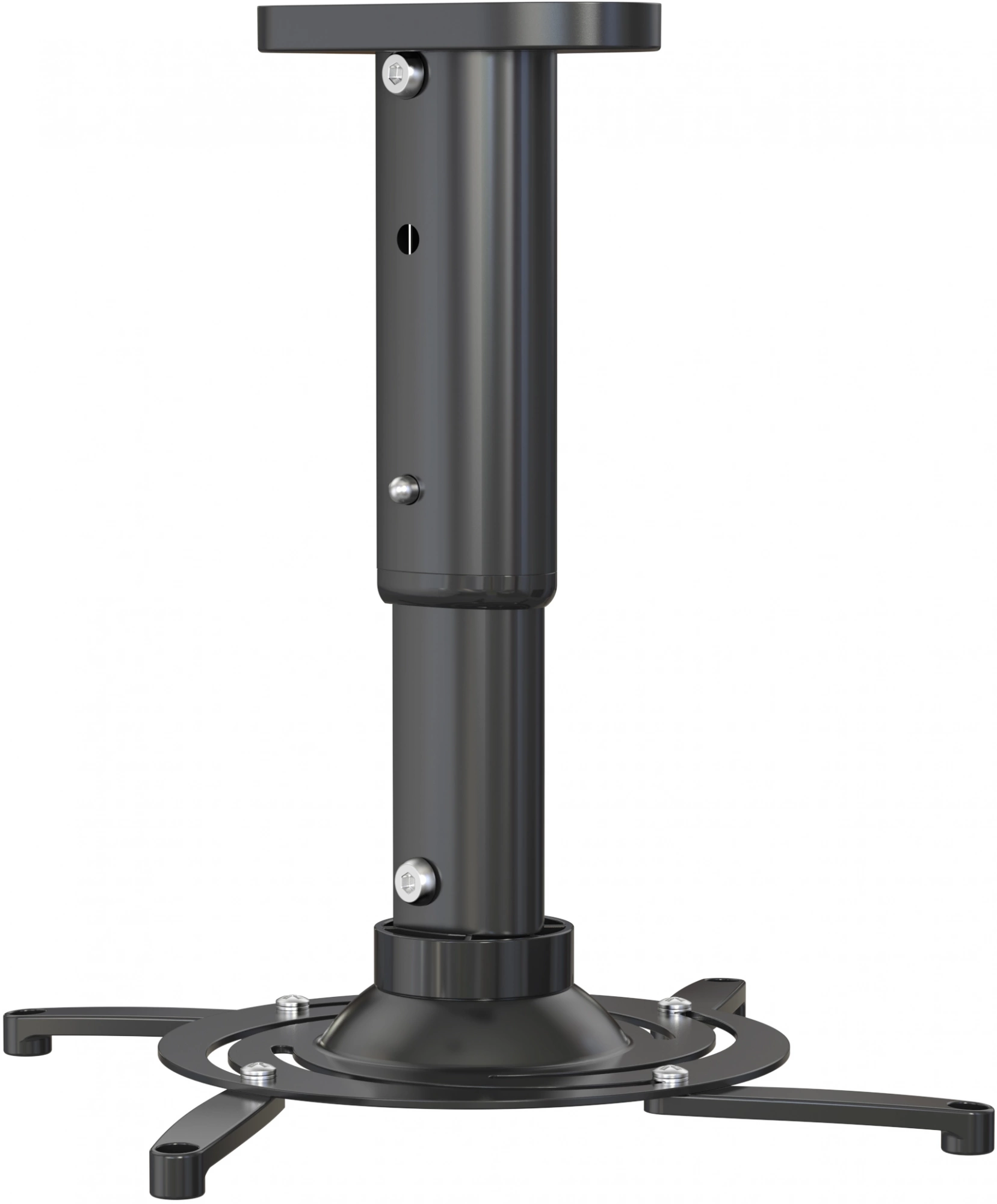 Cactus CS-VM-PR05M-BK черный Кронштейн для проектора макс.10кг настенный и потолочный поворот и наклон