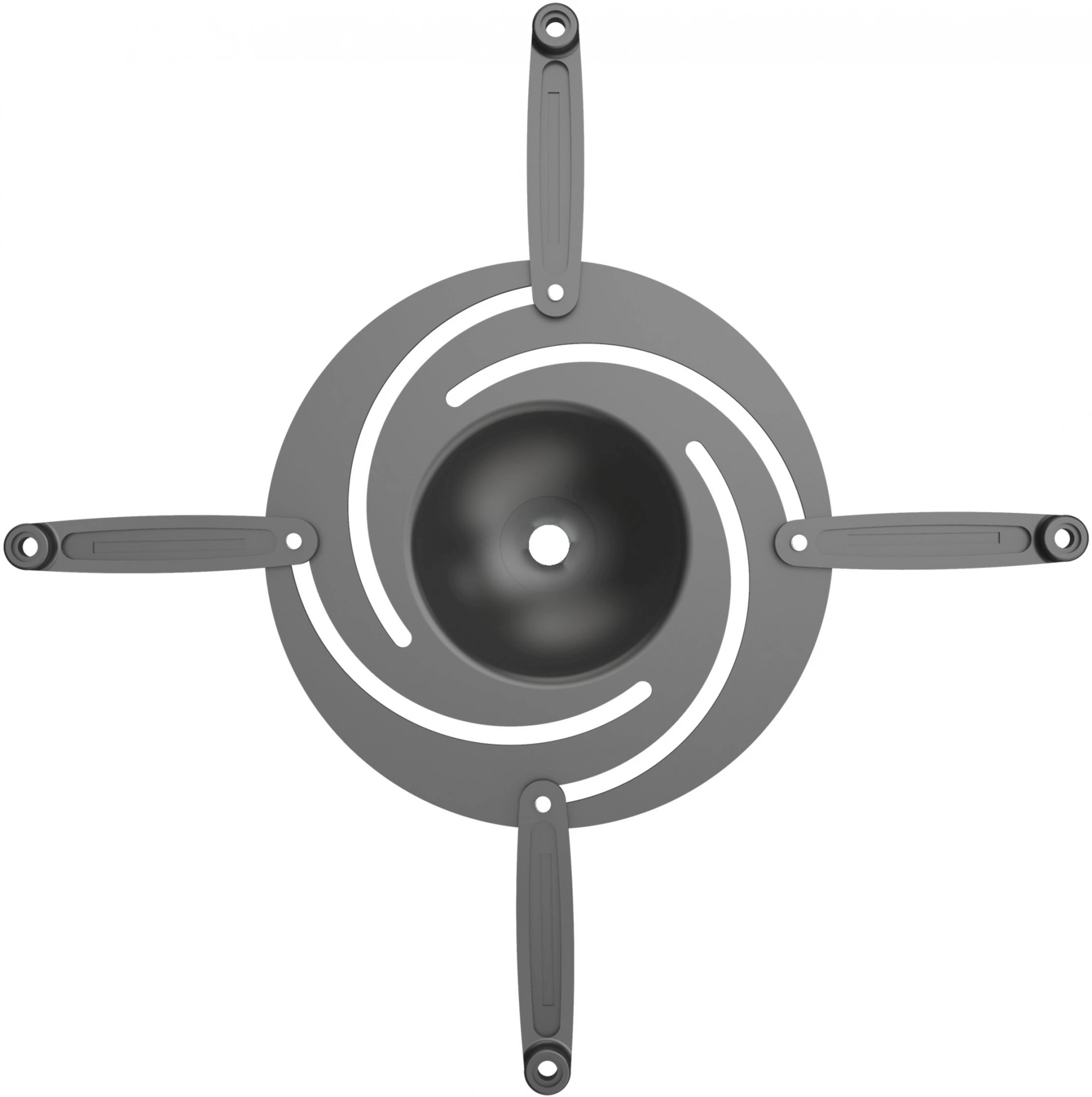 Cactus CS-VM-PR05M-BK черный Кронштейн для проектора макс.10кг настенный и потолочный поворот и наклон