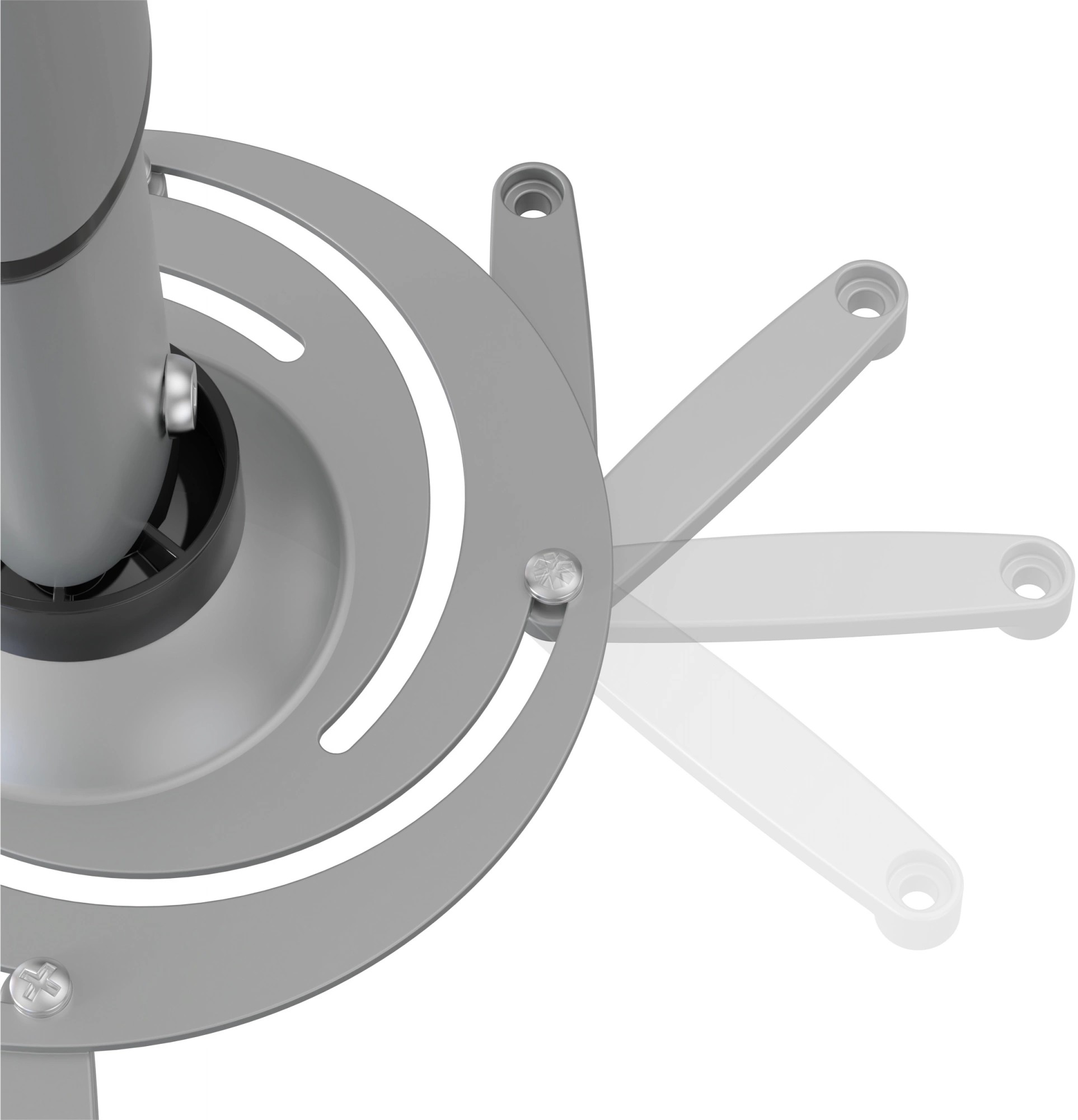 Cactus CS-VM-PR05L-AL серебристый Кронштейн для проектора макс.10кг настенный и потолочный поворот