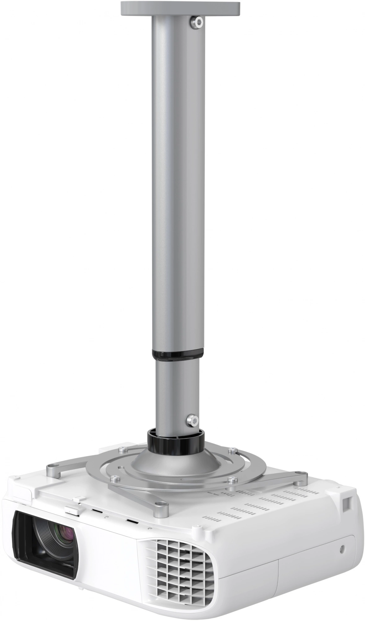 Cactus CS-VM-PR05L-AL серебристый Кронштейн для проектора макс.10кг настенный и потолочный поворот