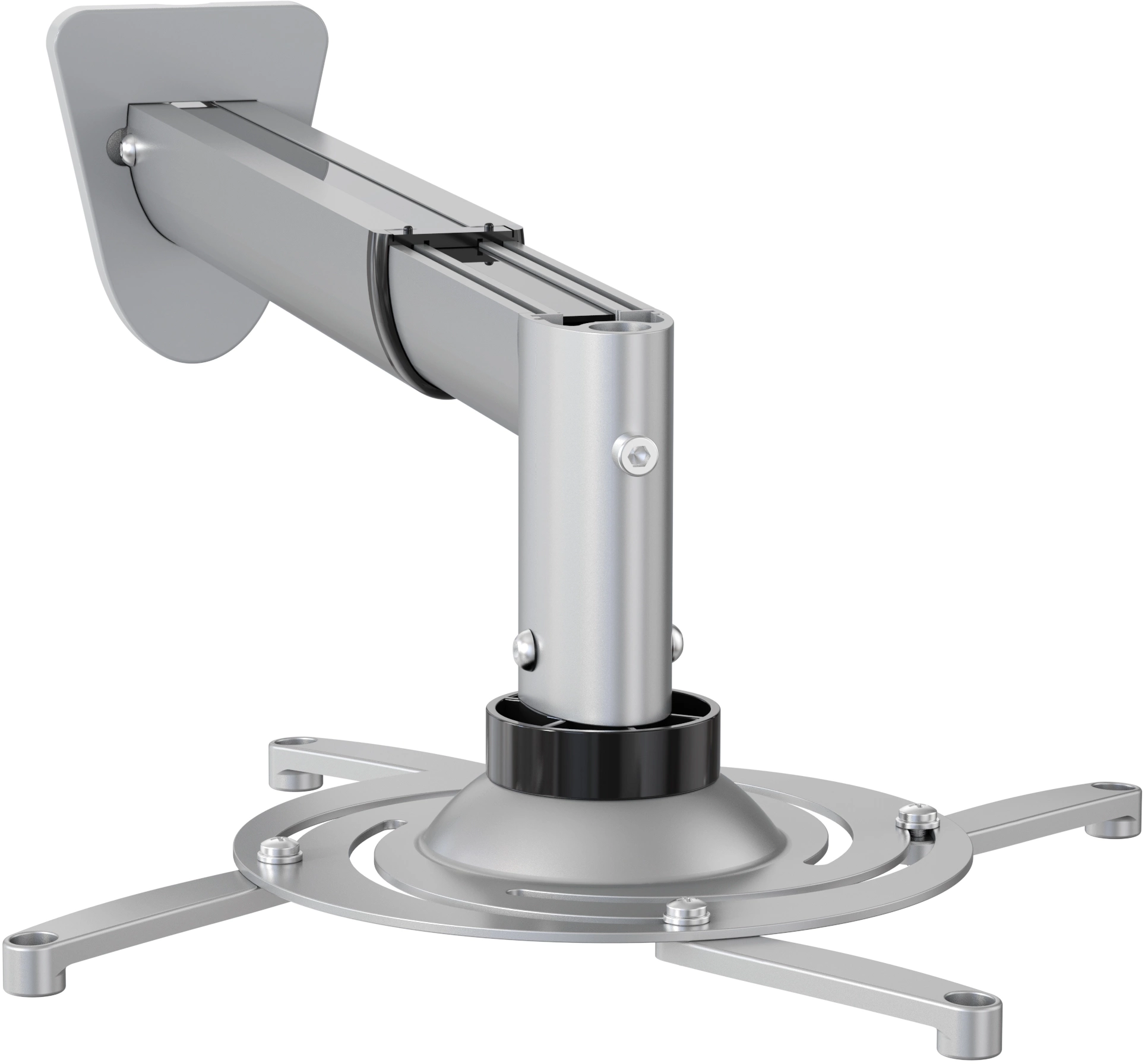 Cactus CS-VM-PR05BL-AL серебристый Кронштейн для проектора макс.10кг настенный и потолочный поворот