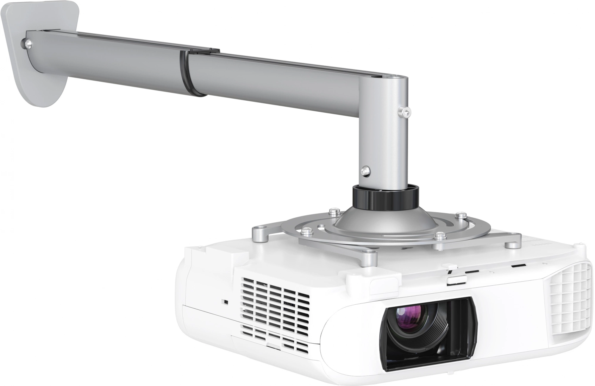 Cactus CS-VM-PR05BL-AL серебристый Кронштейн для проектора макс.10кг настенный и потолочный поворот