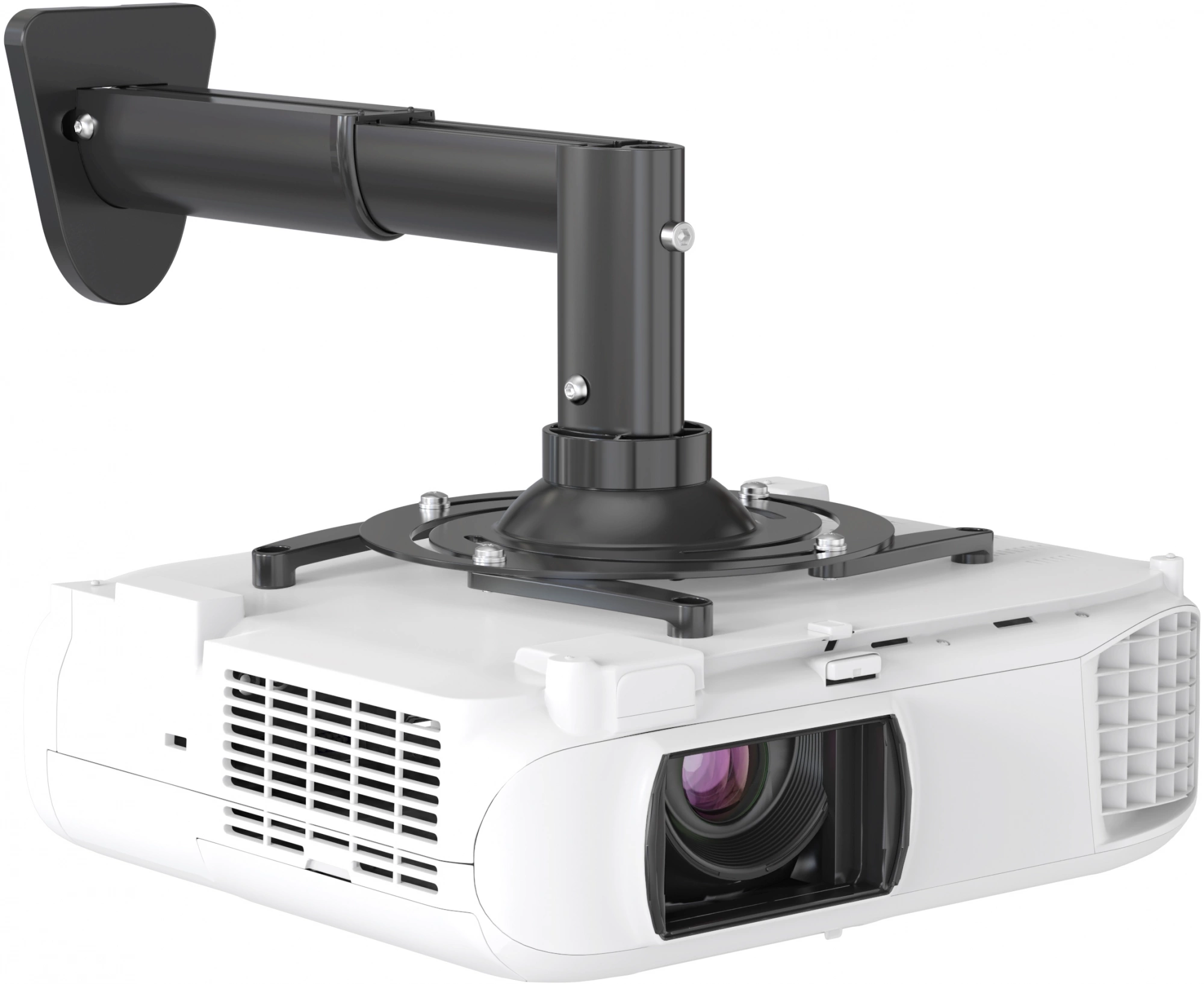 Cactus CS-VM-PR05B-BK черный Кронштейн для проектора макс.10кг настенный поворот и наклон Cactus CS-VM-PR05B-BK черный Кронштейн для проектора макс.10кг настенный поворот и наклон