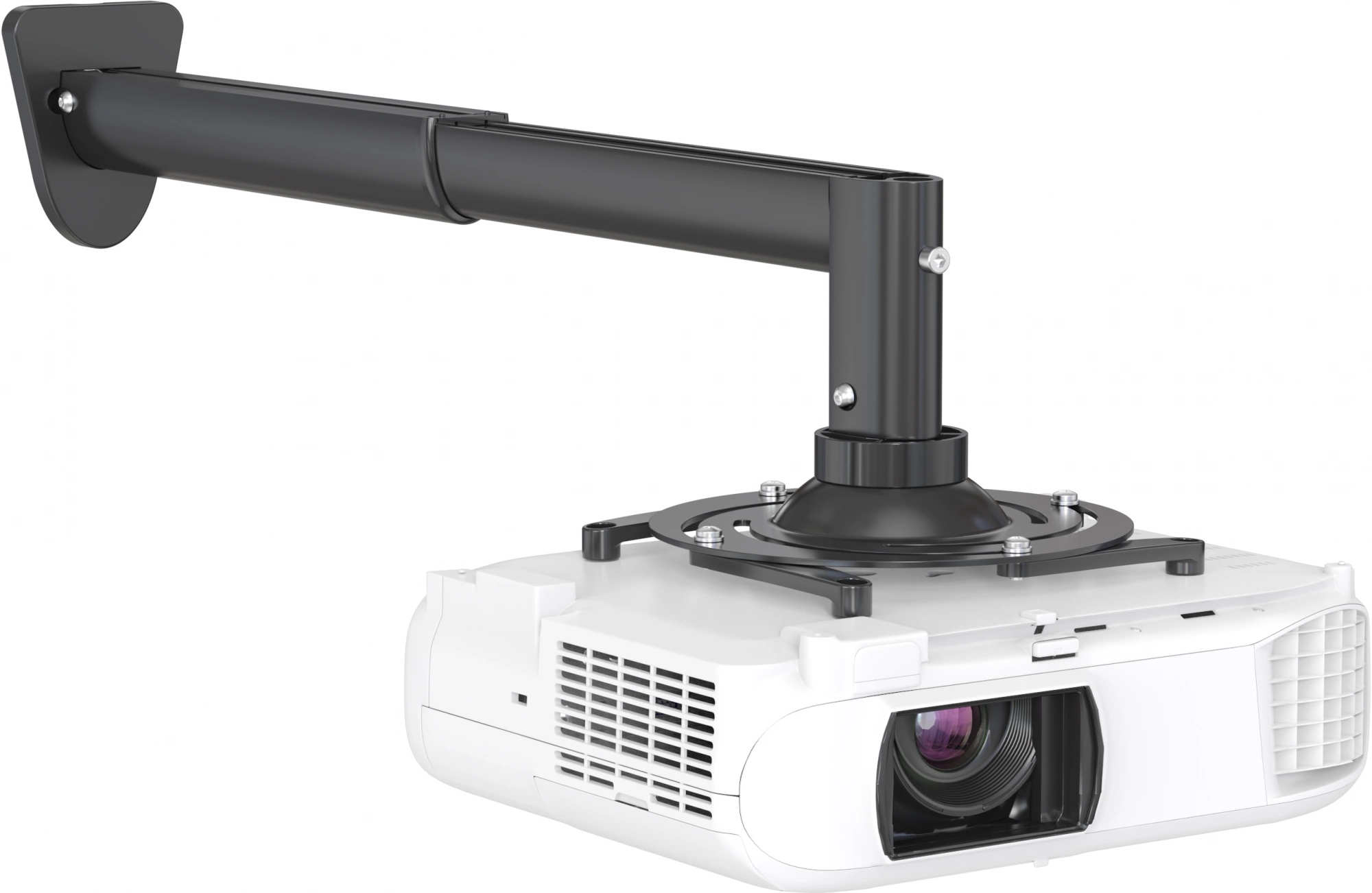 Cactus CS-VM-PR05BL-BK черный Кронштейн для проектора макс.10кг настенный и потолочный поворот и наклон Cactus CS-VM-PR05BL-BK черный Кронштейн для проектора макс.10кг настенный и потолочный поворот и наклон