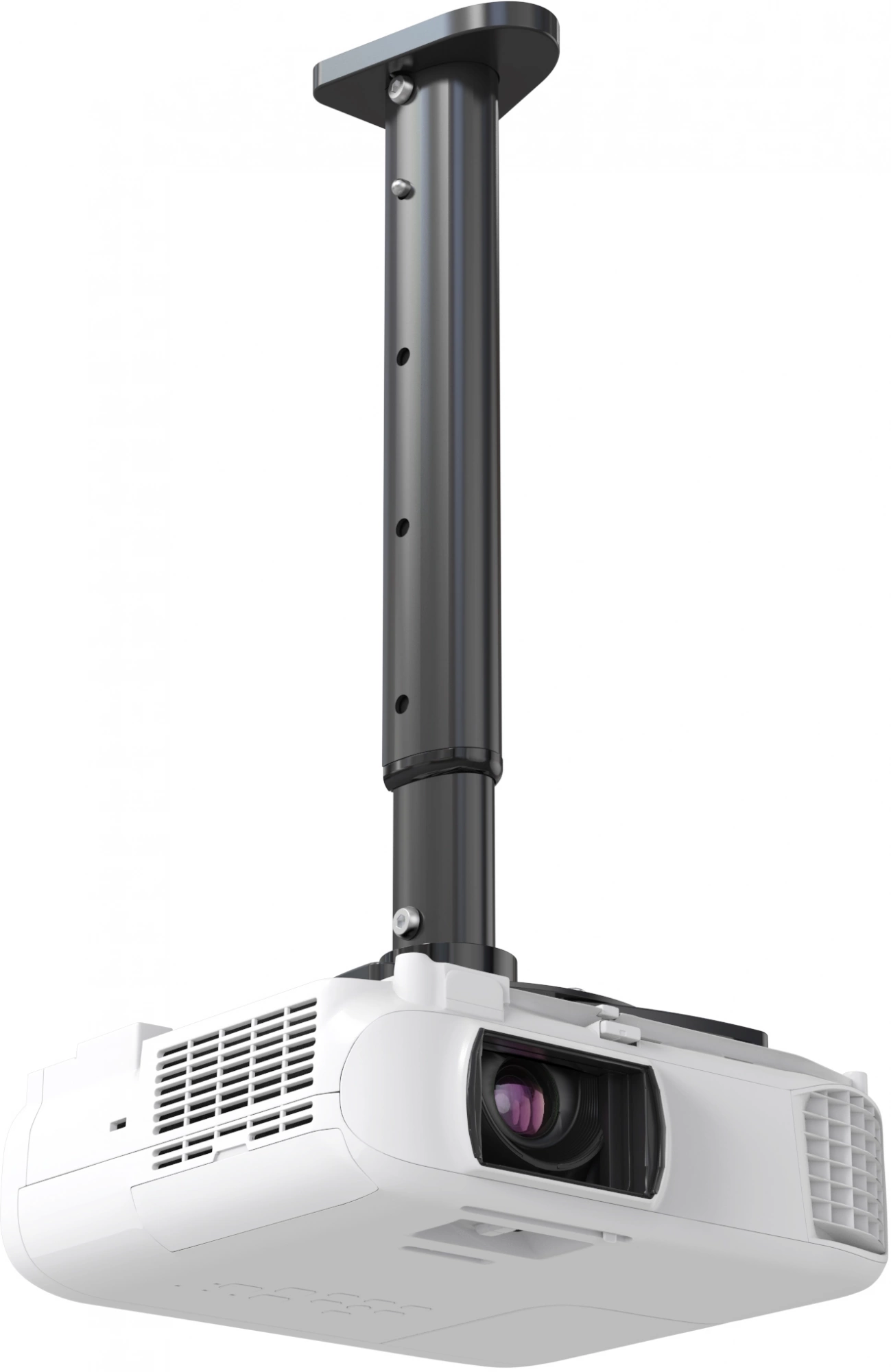 Cactus CS-VM-PR05L-BK черный Кронштейн для проектора макс.10кг настенный и потолочный поворот Cactus CS-VM-PR05L-BK черный Кронштейн для проектора макс.10кг настенный и потолочный поворот