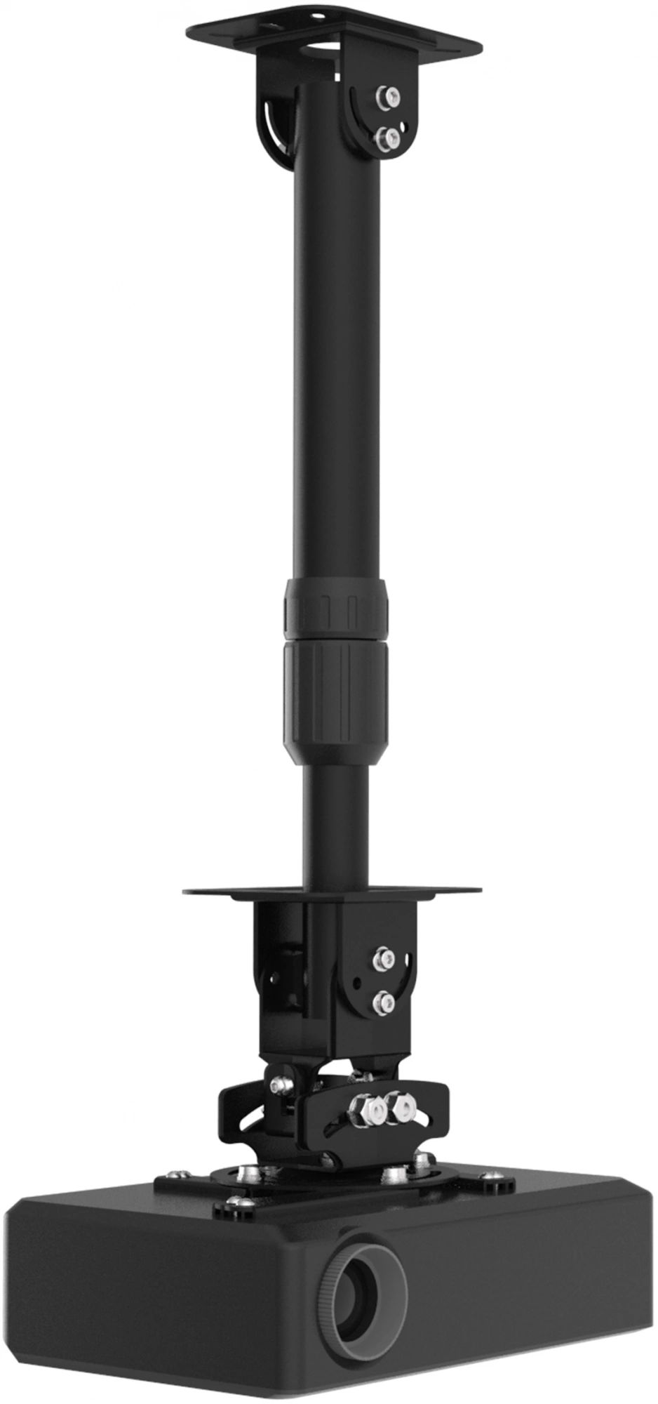 Cactus CS-VM-PR16L-BK черный Кронштейн для проектора макс.13.6кг настенный и потолочный поворот и наклон Cactus CS-VM-PR16L-BK черный Кронштейн для проектора макс.13.6кг настенный и потолочный поворот и наклон