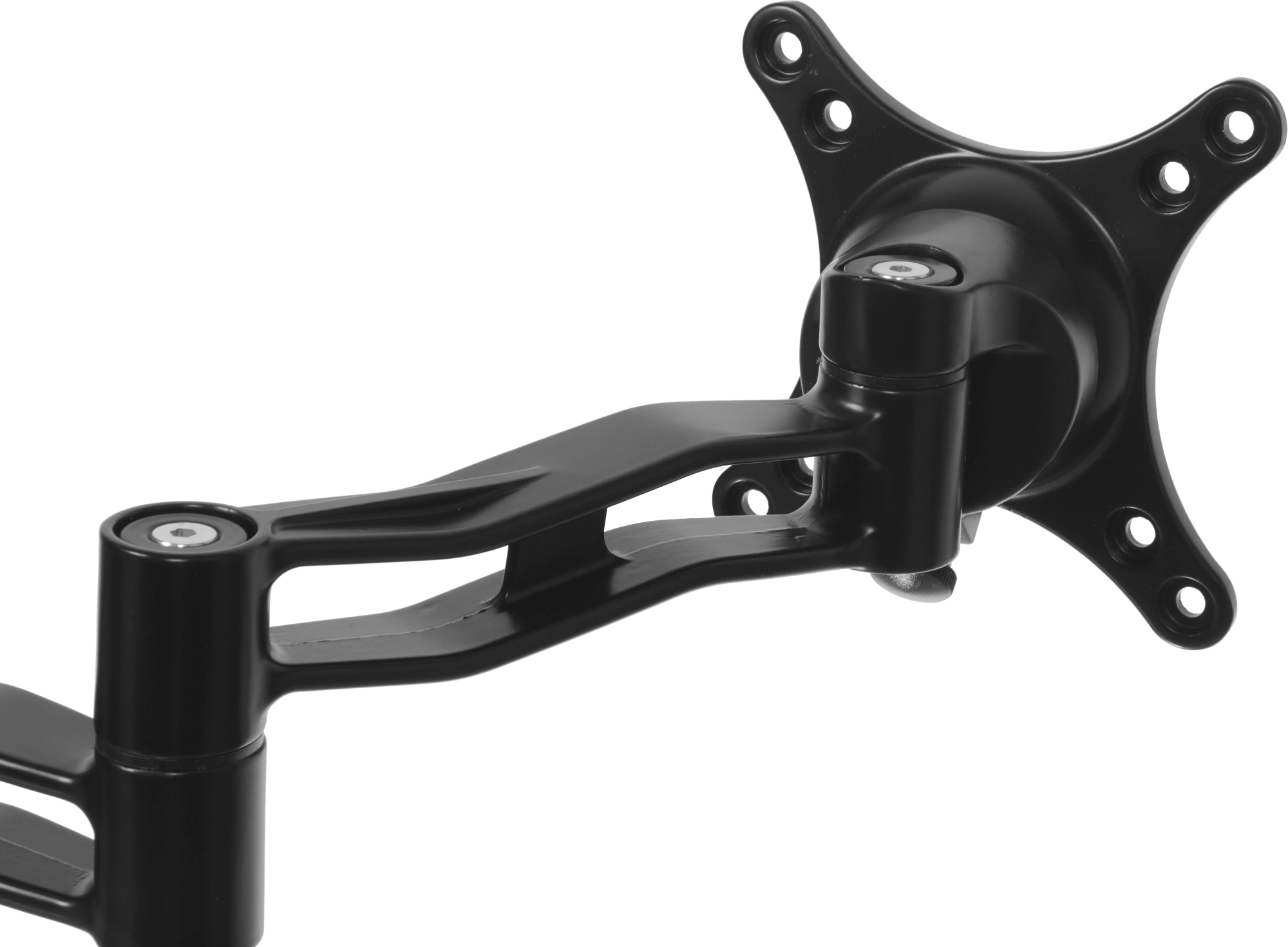 Cactus CS-VM-D08-BK черный Кронштейн для 2-х мониторов 13"-27" макс.8кг настольный поворот и наклон