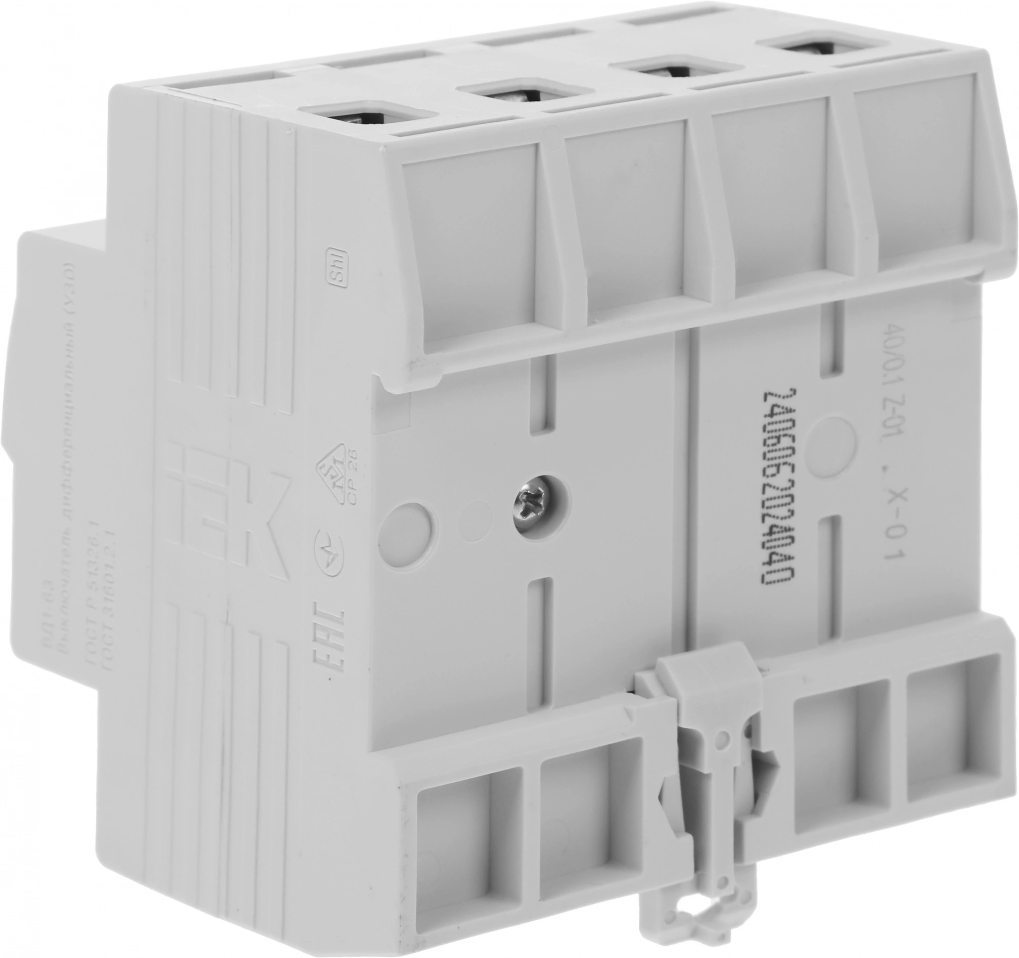 Iek MDV10-4-040-100 УЗО ВД1-63 4Р 40А 100мА ИЭК