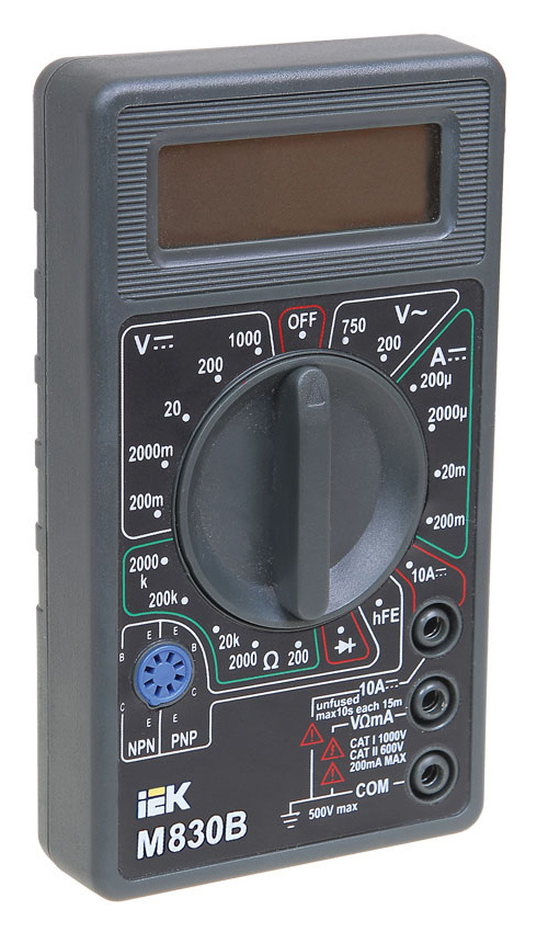 Iek TMD-2B-830 Мультиметр цифровой  Universal M830B IEK