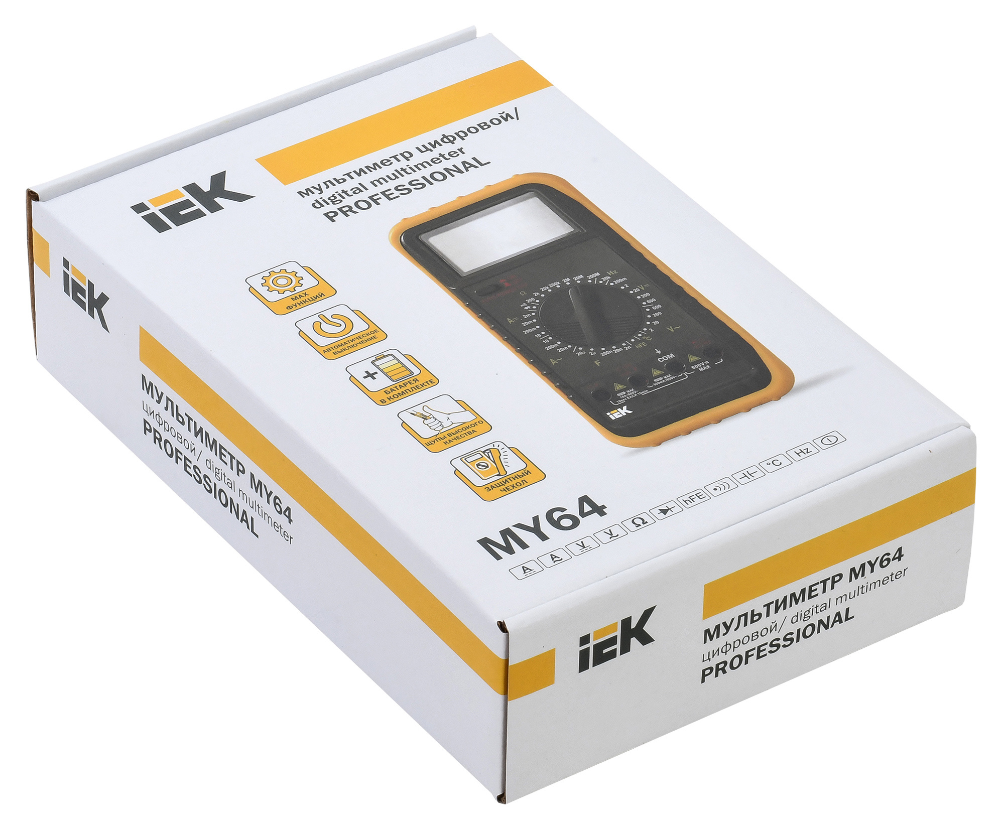 Iek TMD-5S-064 Мультиметр цифровой Professional MY64 IEK