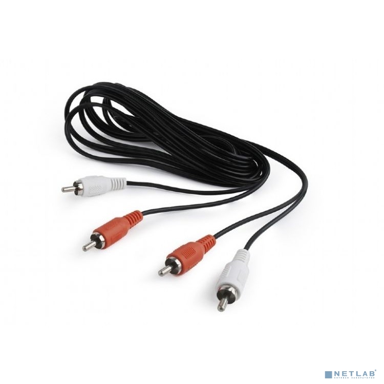 Cablexpert Кабель аудио, 2xRCA / 2xRCA, 3м (CCA-2R2R-10)