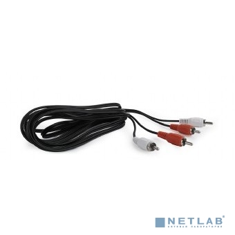 Cablexpert Кабель аудио, 2xRCA / 2xRCA, 3м (CCA-2R2R-10)