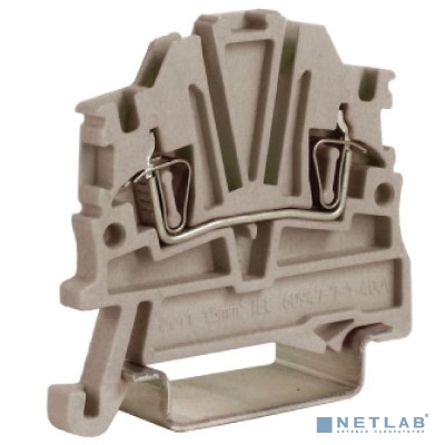 Dkc ZHM400GR HMM.1GR, проходной зажим 1,5 кв.мм серый