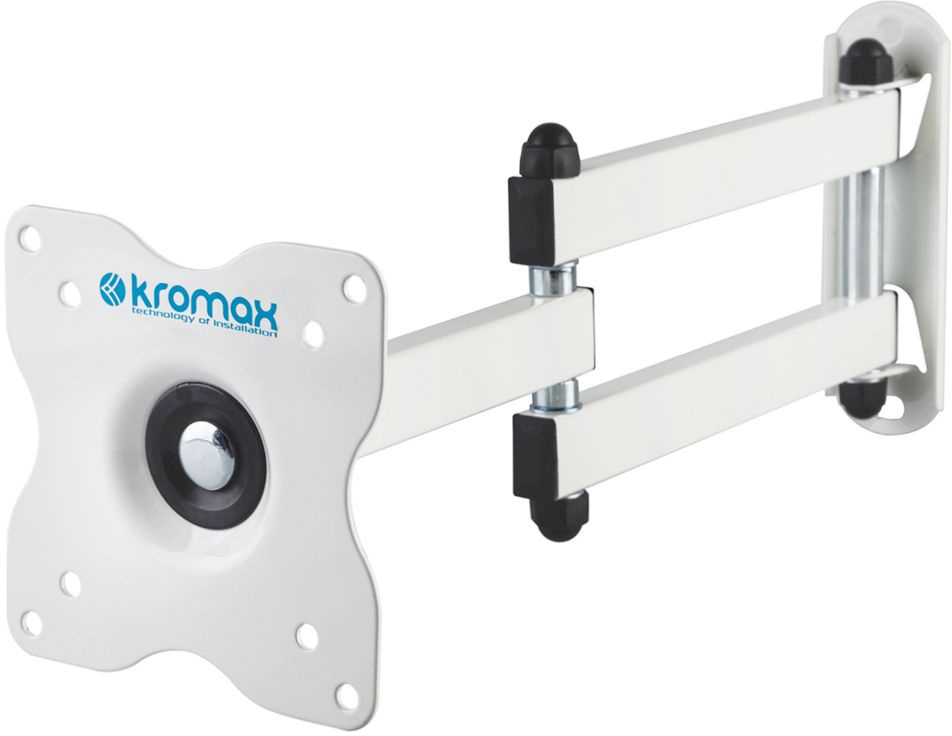 Kromax DIX-15 белый , Кр. стал. наст. для TV 15"-28", max 30 кг Kromax DIX-15 белый , Кр. стал. наст. для TV 15"-28", max 30 кг