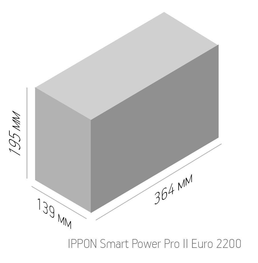 Ippon Smart Power Pro II Euro 2200 {1029746}