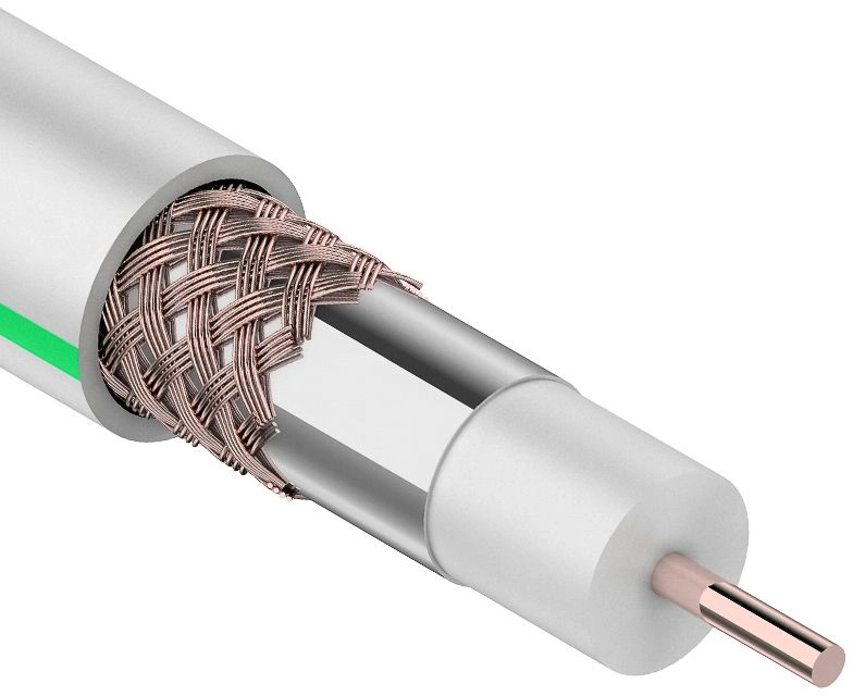 PROconnect (01-2431-6) Кабель SAT 703 B, Cu/Al/Cu, (75%), 75 Ом, 100м., белый PROconnect (01-2431-6) Кабель SAT 703 B, Cu/Al/Cu, (75%), 75 Ом, 100м., белый