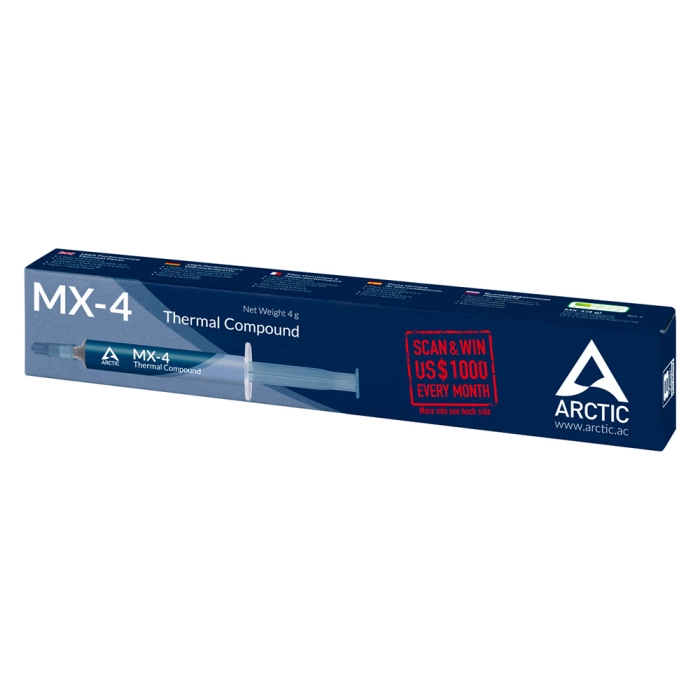 Термопаста MX-4 Thermal Compound 4-gramm 2019 Edition (ACTCP00002B)