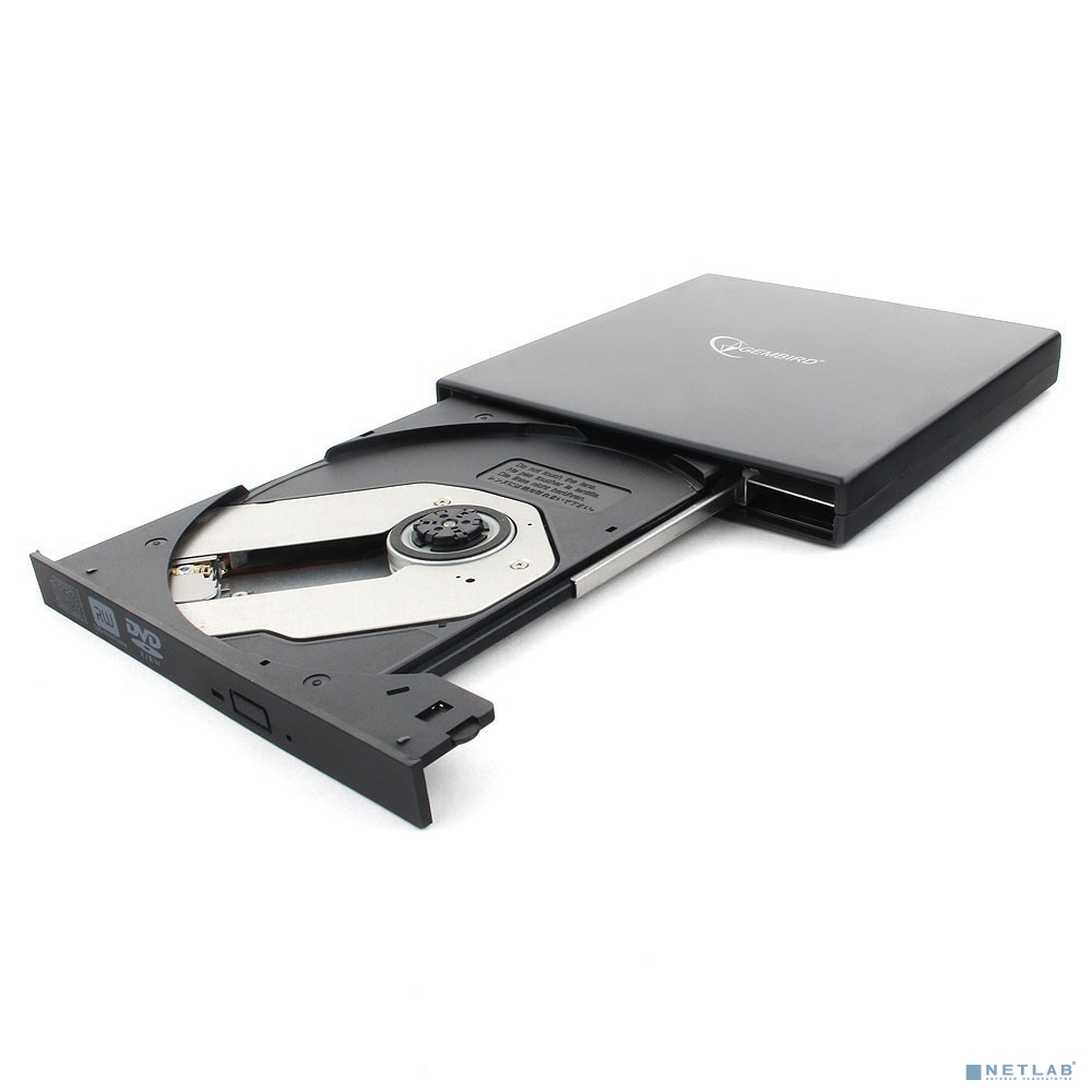 USB Gembird DVD-USB-02, пластик, черный RTL USB Gembird DVD-USB-02, пластик, черный RTL