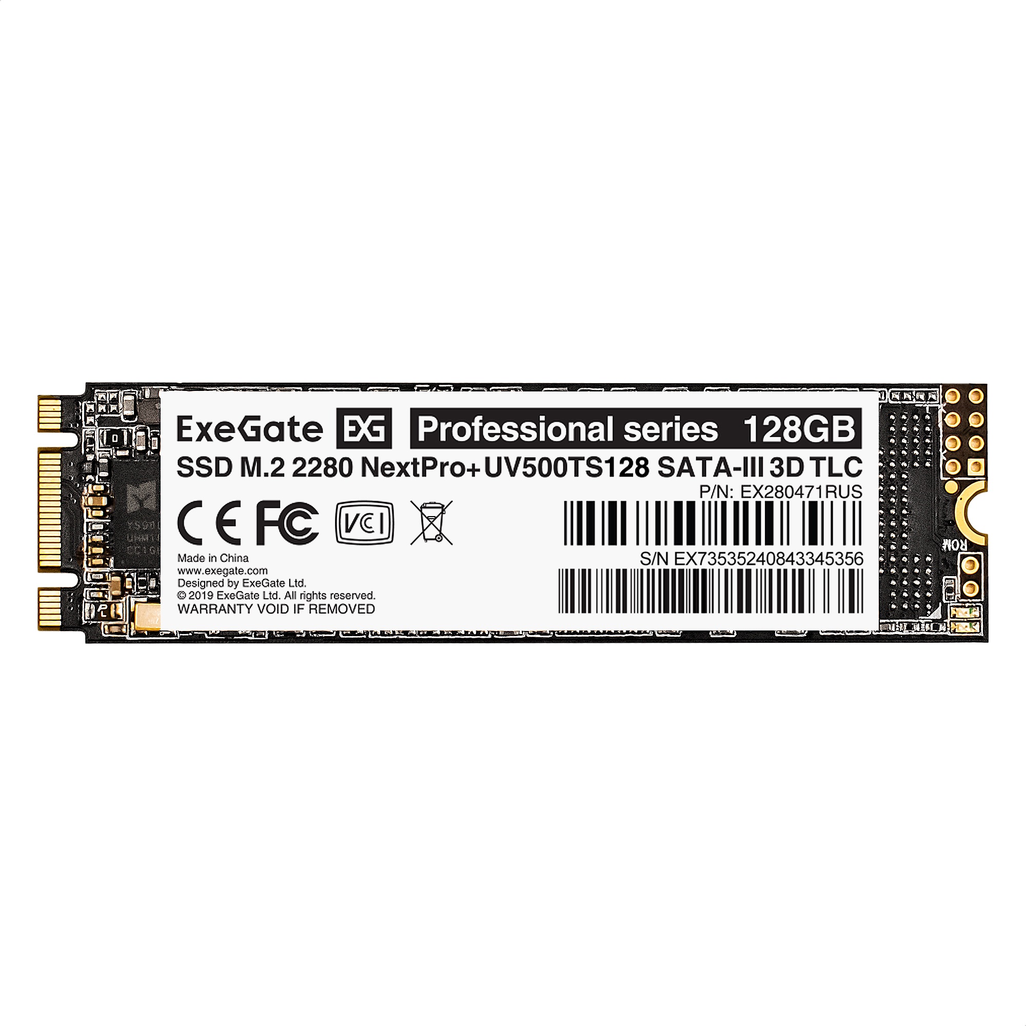 ExeGate SSD M.2 128GB Next Pro+ Series EX280471RUS ExeGate SSD M.2 128GB Next Pro+ Series EX280471RUS
