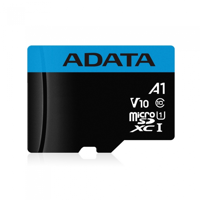 Micro SecureDigital 32Gb A-DATA AUSDH32GUICL10A1-RA1 {MicroSDHC Class 10 UHS-I, SD adapter}