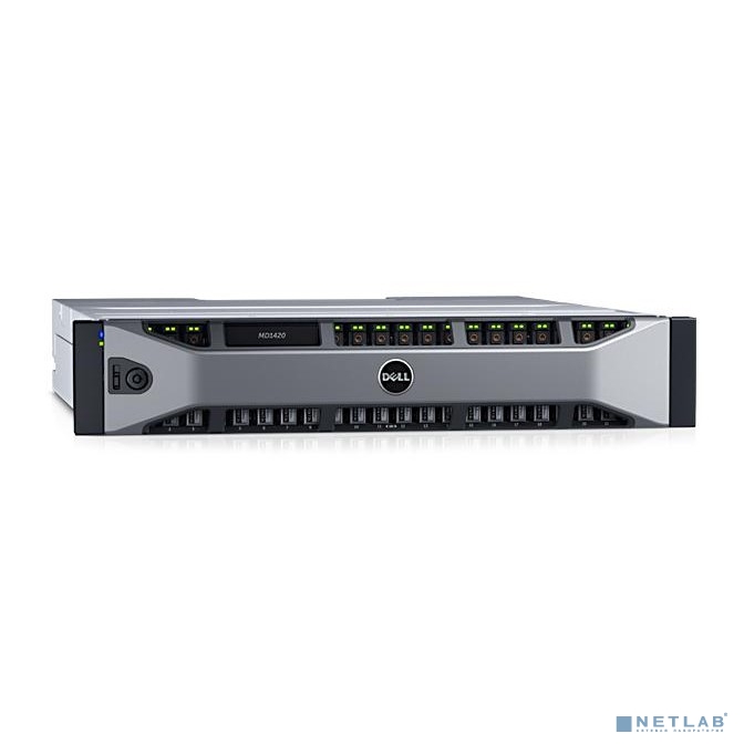 Dell Storage MD1420 SAS 24xSFF Dual EMM/2x1.2TB 10k/ UpTo24SFF/ 2x600W RPS/ 2xCable SAS HD-Mini 2m/ Bezel/ Static ReadyRails II/ 3YPSNBD (210-ADBP) Dell Storage MD1420 SAS 24xSFF Dual EMM/2x1.2TB 10k/ UpTo24SFF/ 2x600W RPS/ 2xCable SAS HD-Mini 2m/ Bezel/ Static ReadyRails II/ 3YPSNBD (210-ADBP)