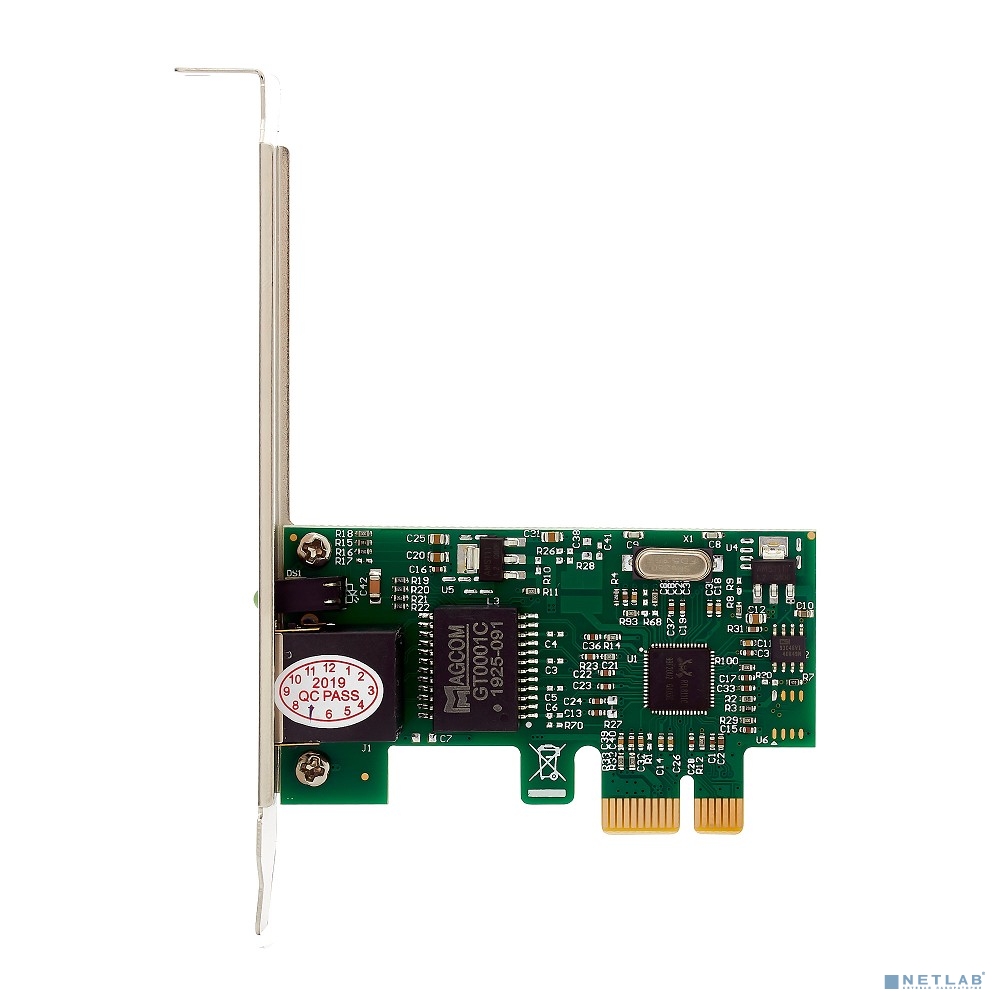 Exegate EX281224RUS Сетевой адаптер ExeGate EXE-560 PCI Express 10/100/1000Mbps RTL8111C (OEM)