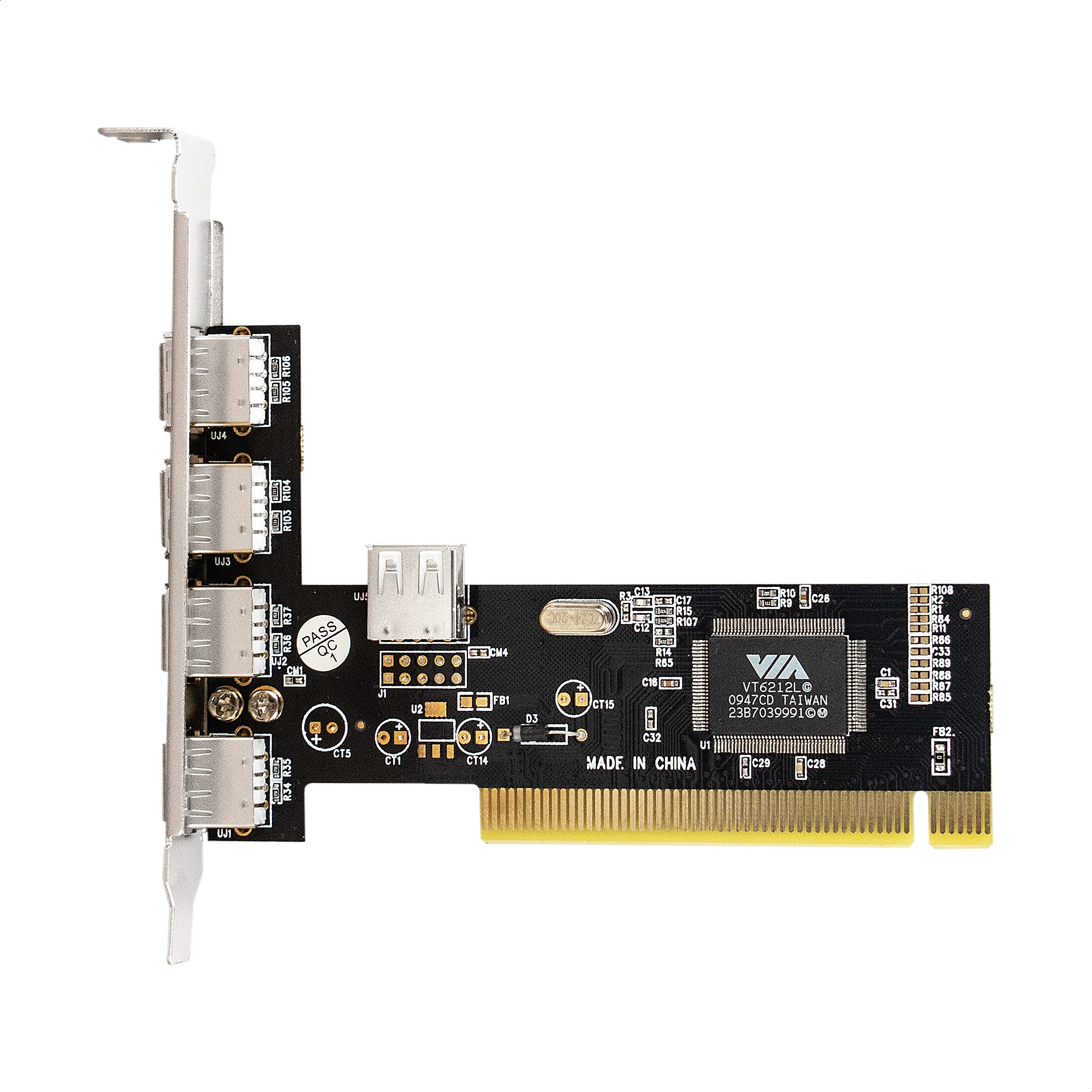 Exegate EX281227RUS Контроллер EXE-352 PCI v2.2, 4*USB2.0 ext. + 1*USB2.0 int., VIA Labs Chipset VT6212L