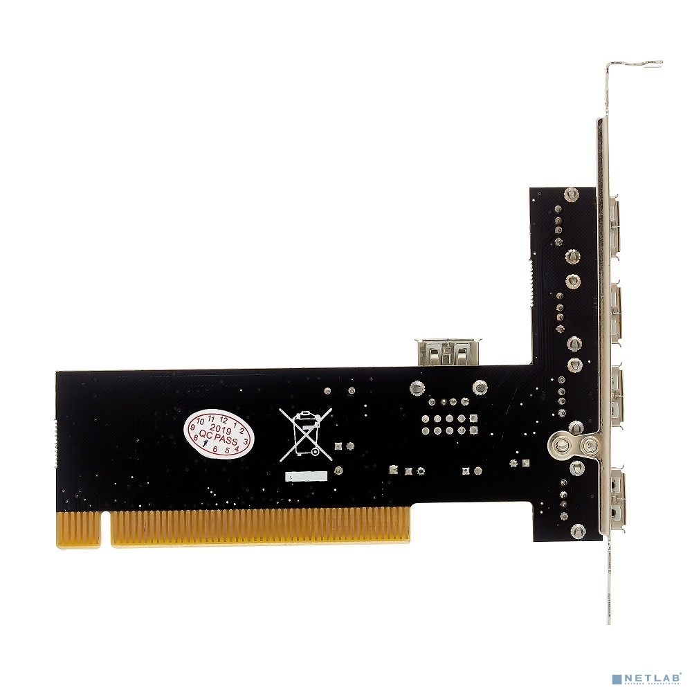 Exegate EX281227RUS Контроллер EXE-352 PCI v2.2, 4*USB2.0 ext. + 1*USB2.0 int., VIA Labs Chipset VT6212L