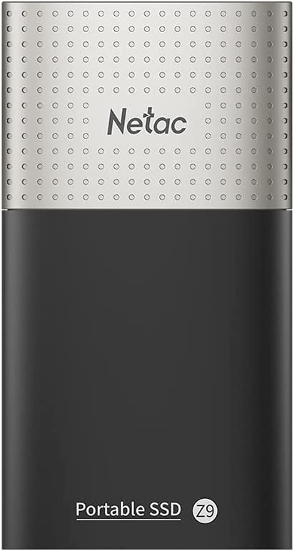 Накопитель SSD Netac USB-C 500Gb NT01Z9-500G-32BK Z9 1.8&quot; черный