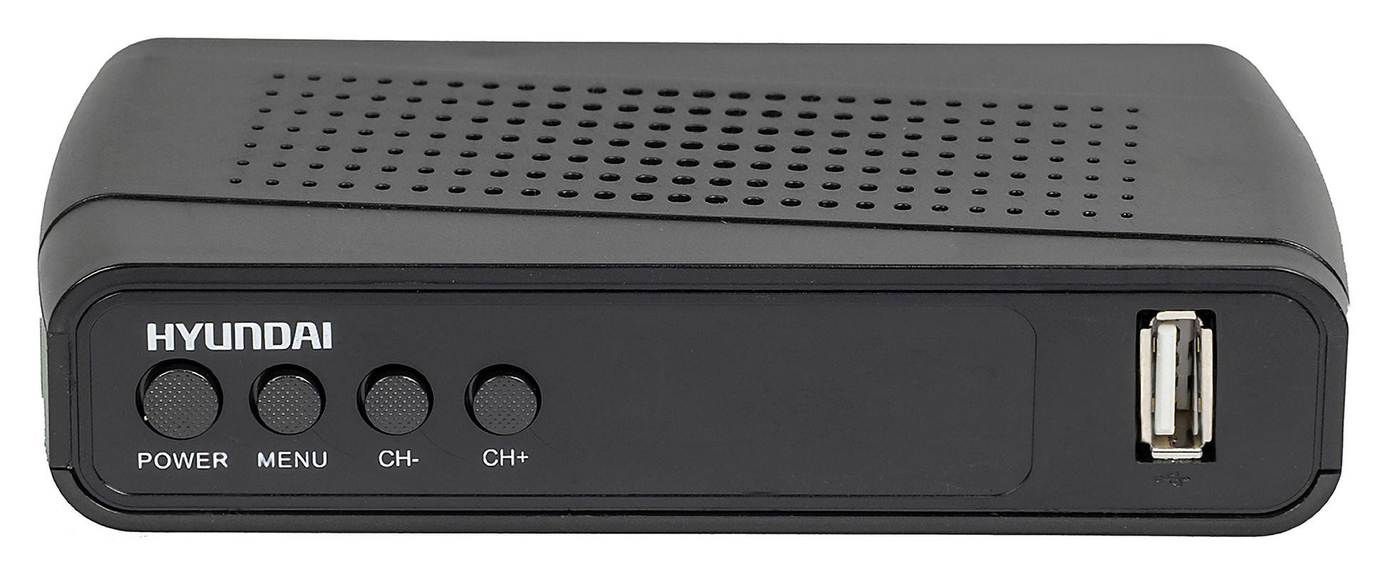 Ресивер DVB-T2 Hyundai H-DVB520 черный