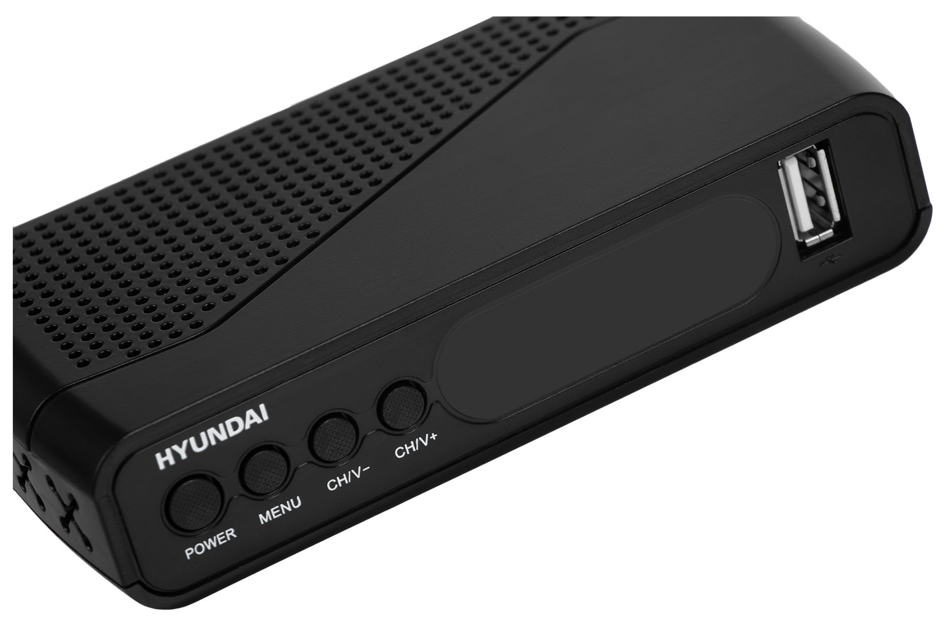 Ресивер DVB-T2 Hyundai H-DVB500 черный