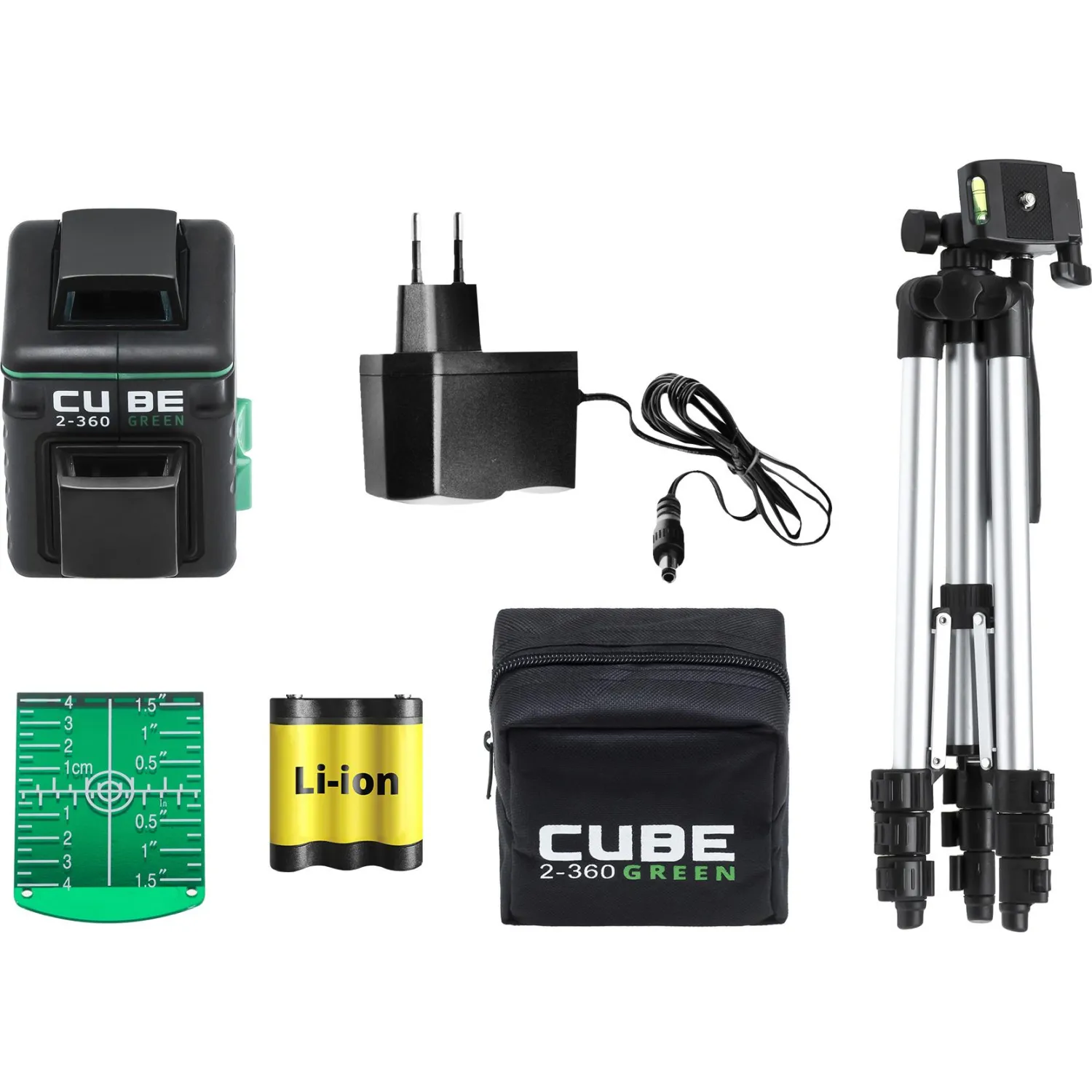 ADA Cube 2-360 Green Professional Edition Построитель лазерных плоскостей [А00534]