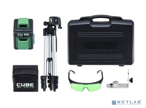 ADA CUBE 2-360 Green Ultimate Edition Построитель лазерных плоскостей [А00471]