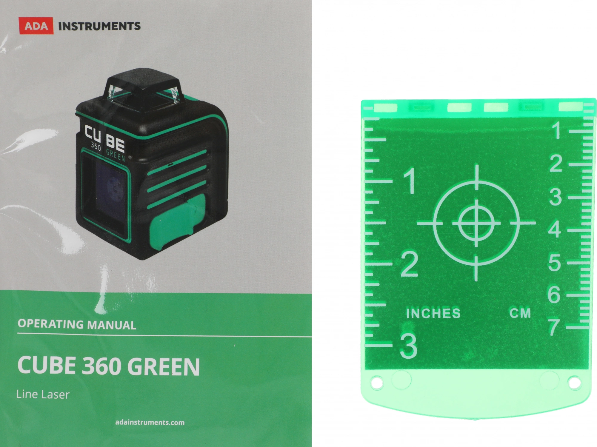 ADA Cube 360 Green Professional Edition Построитель лазерных плоскостей [А00535]