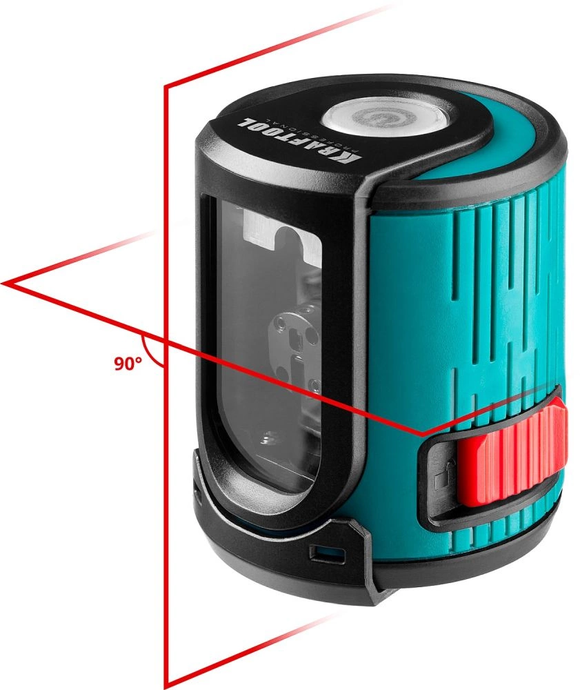 KRAFTOOL CL 20 #5 нивелир лазерный, 20 м, IP54,, точн. +/-0,2 мм/м, держатель, в кейсе (34700-5)