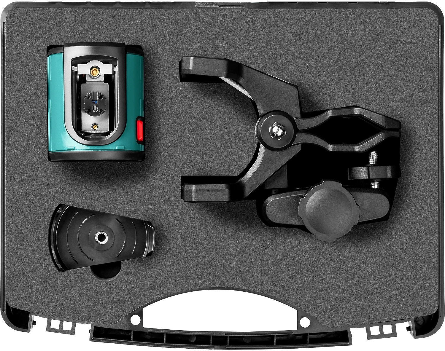 KRAFTOOL CL 20 #5 нивелир лазерный, 20 м, IP54,, точн. +/-0,2 мм/м, держатель, в кейсе (34700-5)