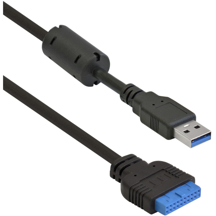 Exegate EX283578RUS Планка USB на переднюю панель ExeGate U3H-621, 3,5&quot;, 2*USB3.0+1*TypeC+1*SD+TF card, черная, металл, подсоединение к мат. плате