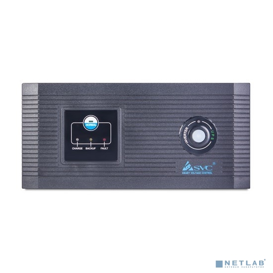 SVC Инвертор DIL-600, 600ВА/360Вт, Вход:12/220В, AVR: 175-270±5В, Вых.:220В, 50±0.5Гц, Чистая синусоида, Внешние АКБ(не входят в комплект), Светодиодная индикация, Напольный