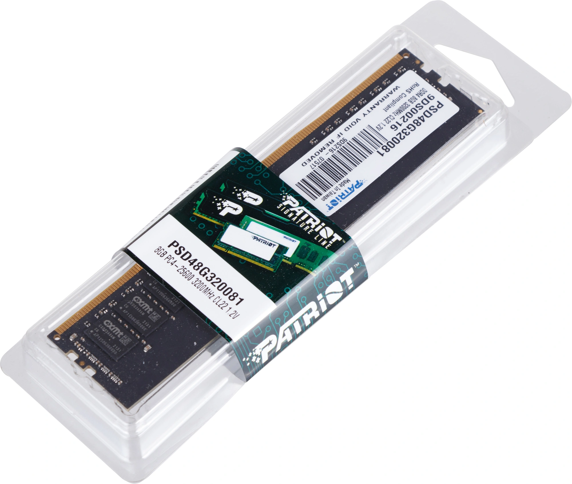 Patriot SL DDR4 8GB 3200MHz PSD48G320081