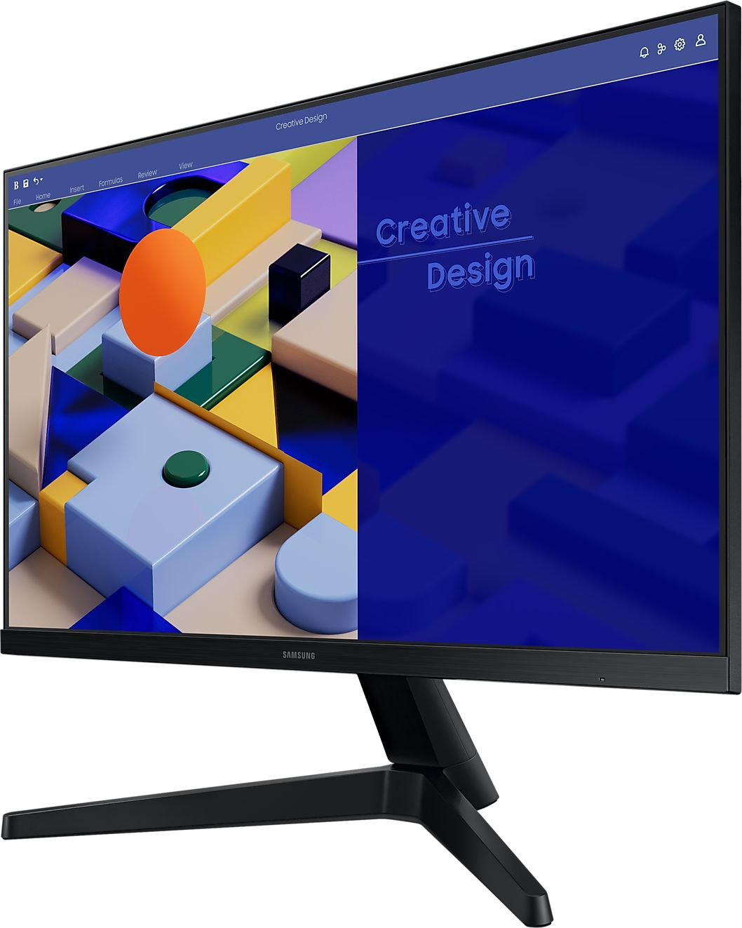 LCD Samsung 27&quot; S27C310EAI черный {IPS 1920x1080 75Hz 5ms 250cd D-Sub HDMI VESA} [LS27C310EAIXCI]